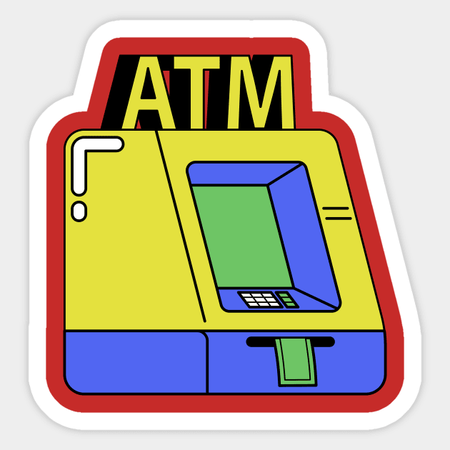 ATM Sticker by StreetStyleFusion